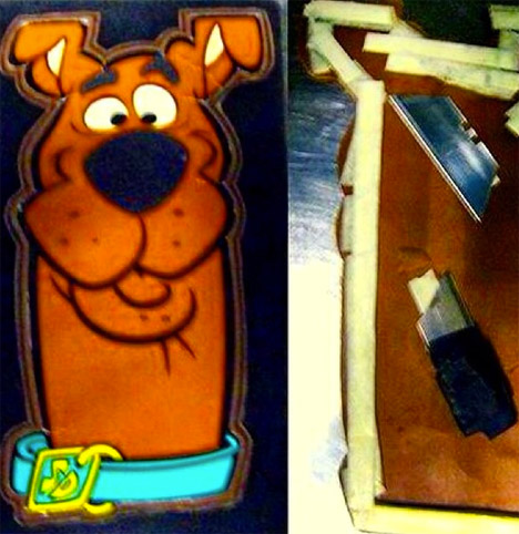 TSA Confiscated Scooby Doo Razor Blades
