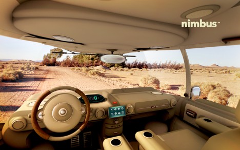 nimbus interior dashboard view
