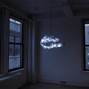 Lightning Fixture: Domesticated Cloud to Hang in Your Home | Urbanist
