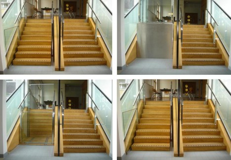 wheelchair adjustable lift design