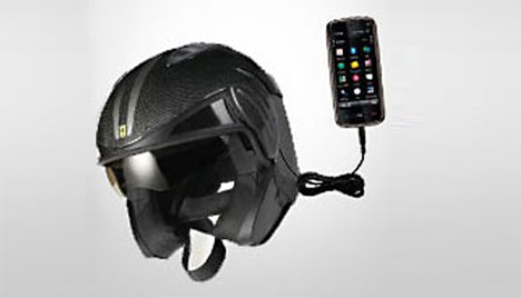 Mobile Solar Bike Helmet