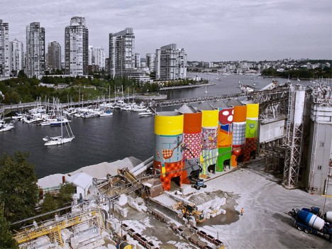 Silo Mural Vancouver 1