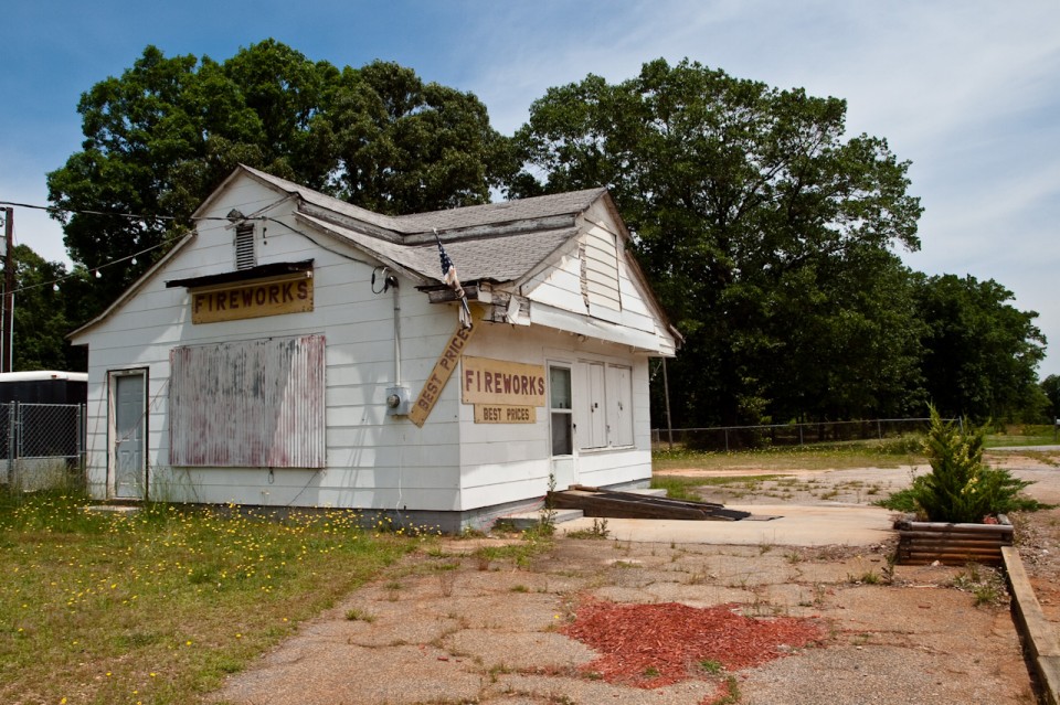 Boom To Bust 10 Abandoned Fireworks Stores & Stands Urbanist