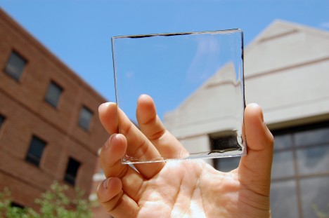 clear transparent solar energy