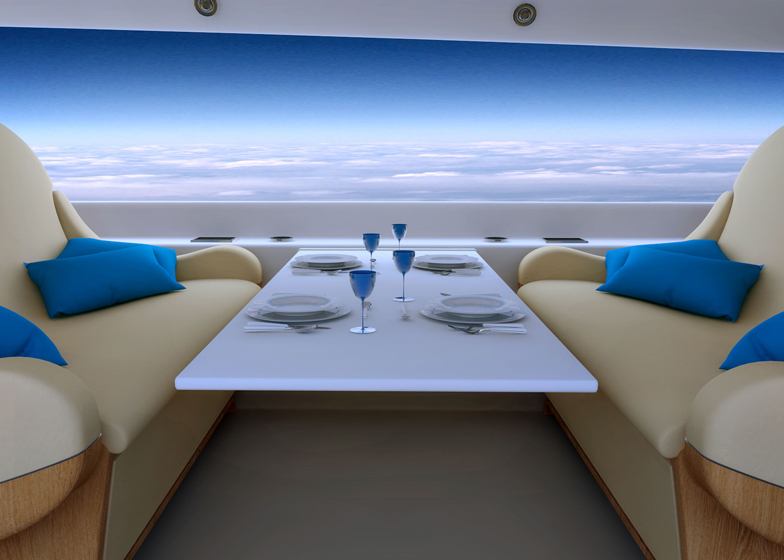 Windowless Flights: 2 Planes to Stream Live Panoramic Views - WebUrbanist