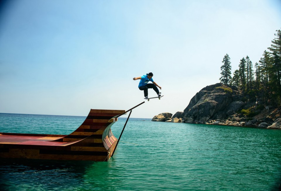 Over Board: Sink or Skate on This Amazing Floating Ramp | Urbanist