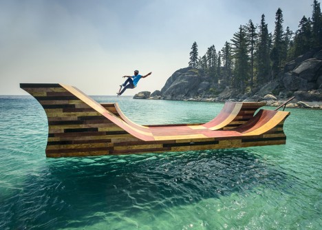 Floating Skate Ramp 1