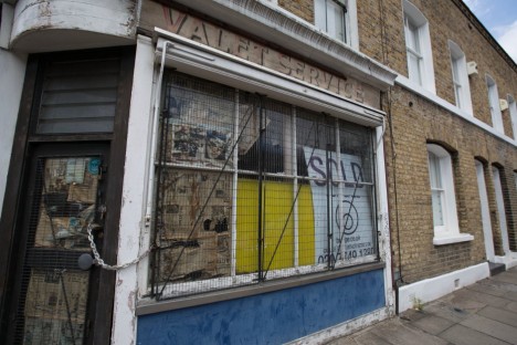 abandoned laundromat East London The Cornershop 1