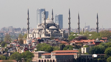 istanbul city skyline