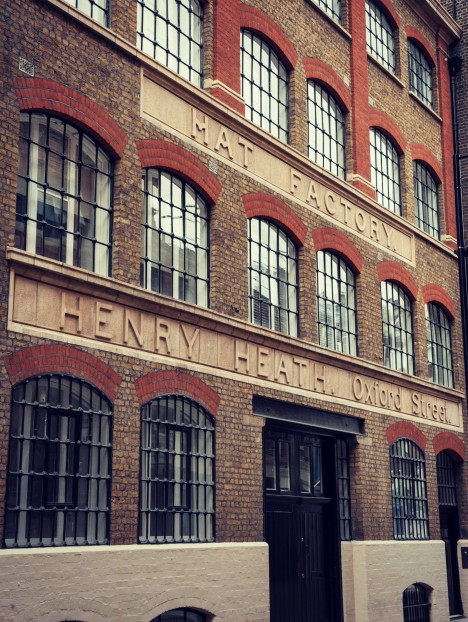 Henry Heath hat factory London