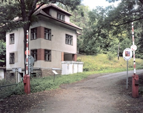deserted czech republic border