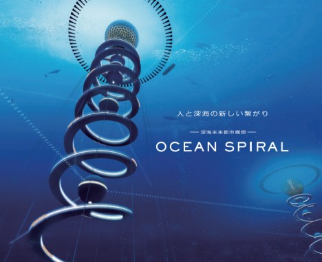 ocean spiral underwater city