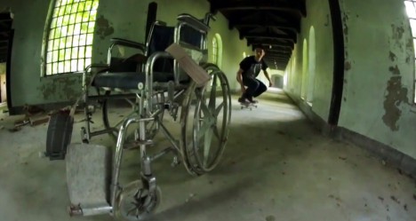 skateboard abandoned hospital 2