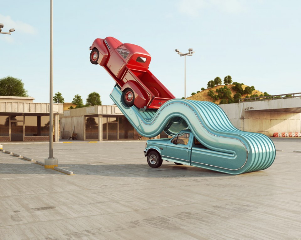 Automotive Acid Trip: The Graphic 3D Art Of Chris LaBrooy | Urbanist