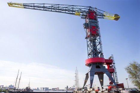 a Faralda NDSM Crane Hotel Amsterdam