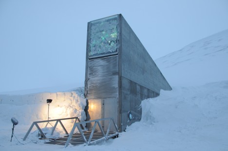 seed vault main entrance