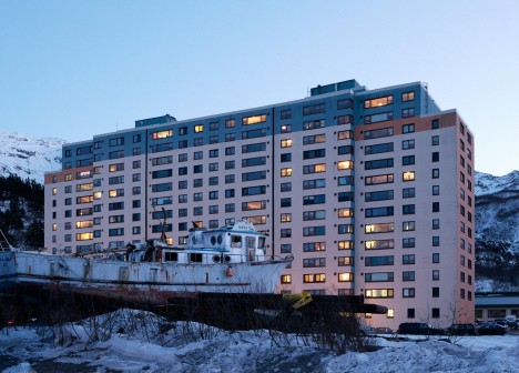 whittier alaska town house