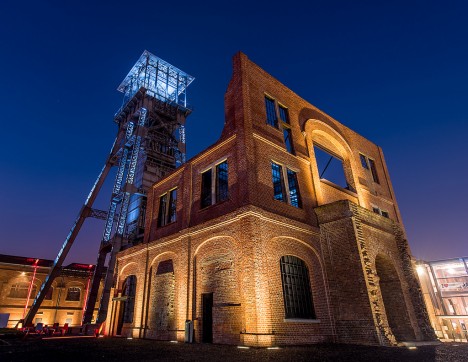 abandoned mine winding tower Belgium 1