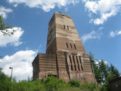 abandoned mine winding tower Michigan 2a