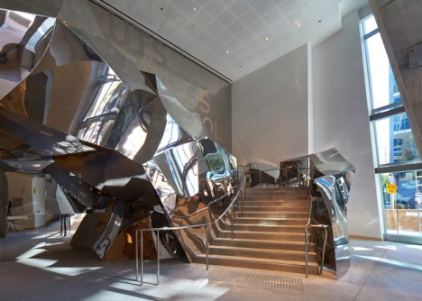 frank gehry main staircase