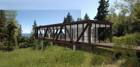 skyway as lake superior retreat