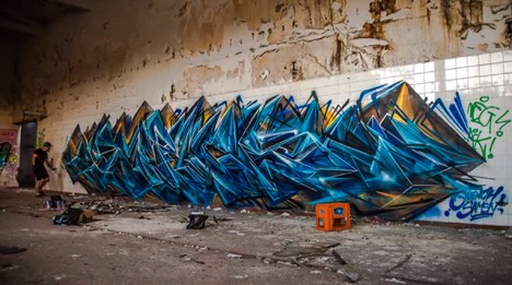 time lapse graffiti 1
