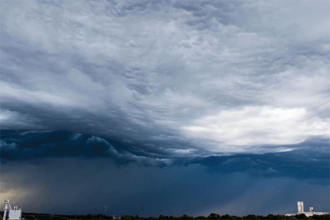 time lapse storm clouds