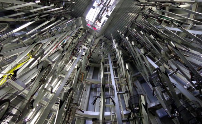 Invisible Bicycles: Tokyo’s High-Tech Underground Bike