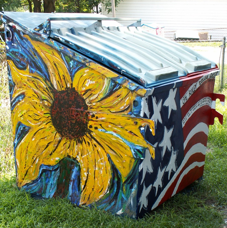 Dumpster Divine 12 Flashy Trashy Artistic Dumpsters Urbanist