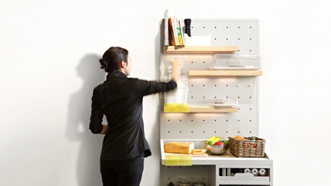 futuristic kitchen pantry concept