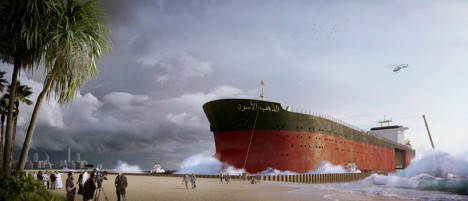 oil tanker permanent dock