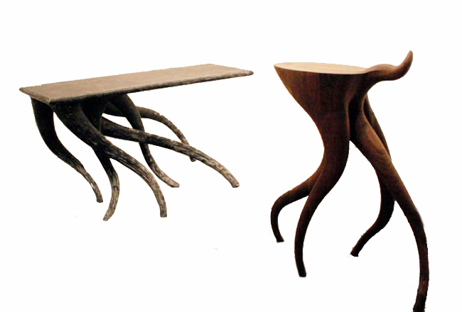sculptural furniture dynamic tables