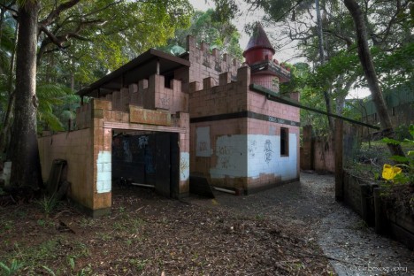 abandoned park castle