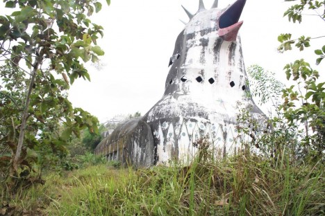 chicken church exterior ground