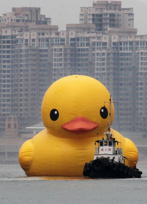 inflatable rubber duck