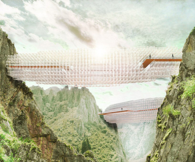 Prometheus Bridge Design Crossing the Divide: 10 Totally Atypical Bridge Designs | Urbanist