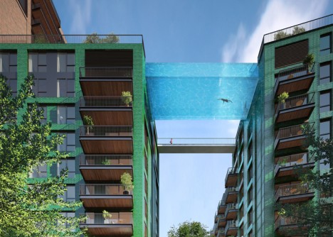 sky pool london