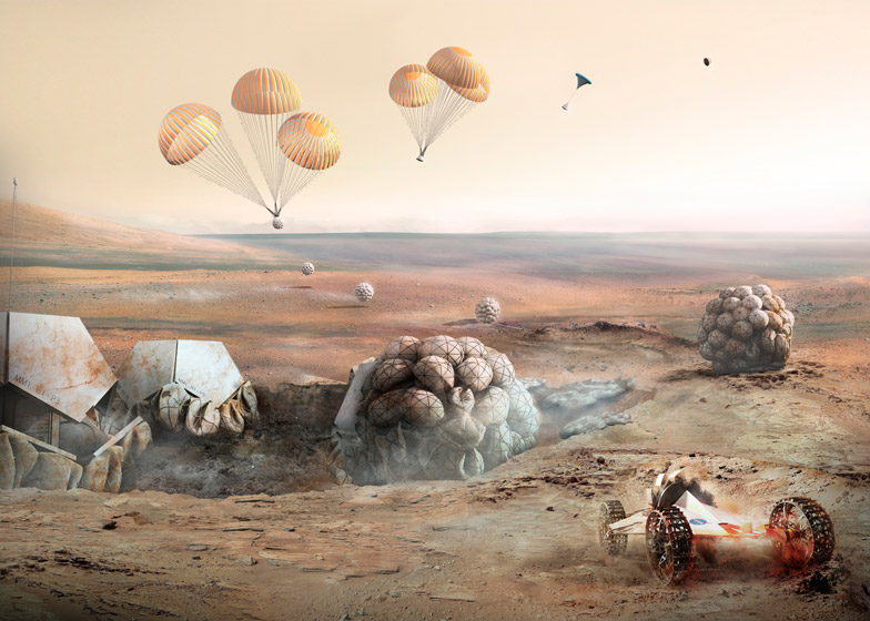 Frontier Finalists 30 Nasa 3d Printed Mars Habitat Candidates