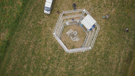 3d printer aerial view