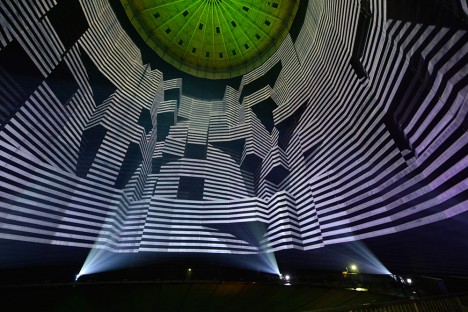 projection mapping gas tank 1
