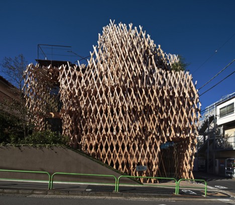 wooden architecture lattice 1