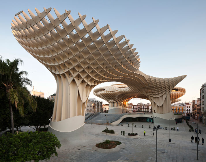 wooden architecture metropol parasol 4