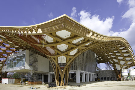 wooden architecture pompidou metz 2