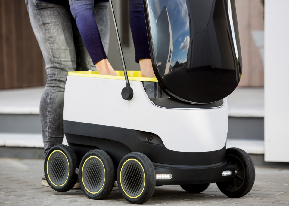 Robotic Delivery 6Wheeled Drones Set to Roll Out in London Urbanist