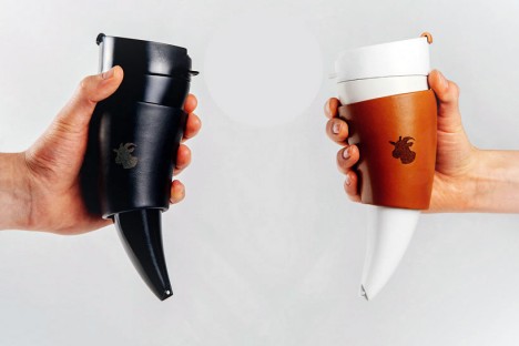 goat mug with holder