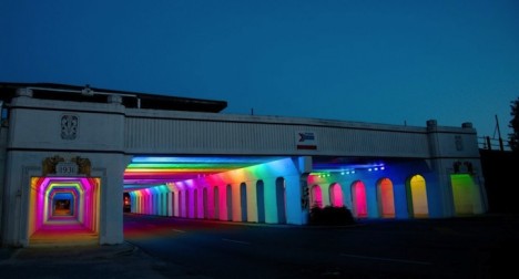 light art birmingham underpass 3