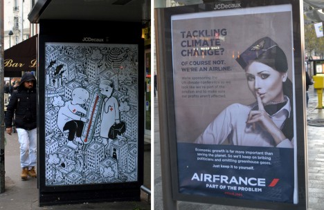 paris climate change posters
