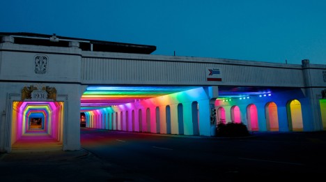 rainbow light rails 1