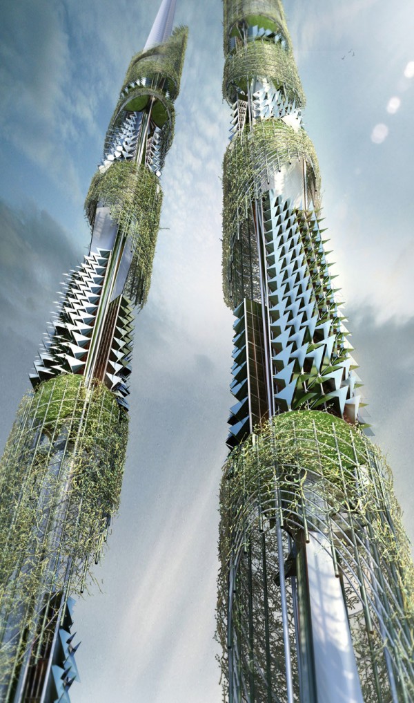 Sci-Fi Skyscrapers: 14 Futuristic Visions for Vertical Cities | Urbanist