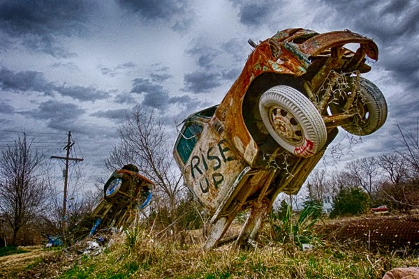 Long Term Angle Parking: 12 Cool Cadillac Ranch Copies - WebUrbanist